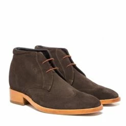 Murray - Elevator Boots In Suede Leather From 2.4 To 3.1 Inches -Deals Guidomaggi Store taller shoes murray