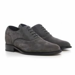Rieti - Elevator Shoes In Suede Leather From 2.4 To 3.1 Inches -Deals Guidomaggi Store taller shoes rieti