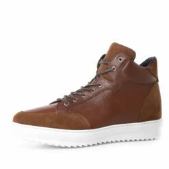 Hartford - Elevator Sneakers In Mix Of Leathers From 2.4 To 4 Inches -Deals Guidomaggi Store taller shoes6