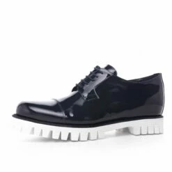 Valencia - Elevator Shoes In Varnish Leather From 2.4 To 3.1 Inches -Deals Guidomaggi Store valencia tall men shoes6