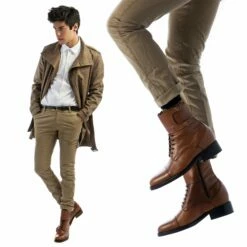 Notting Hill - Elevator Boots In Full Grain Leather From 2.4 To 4 Inches -Deals Guidomaggi Store vini notting hill