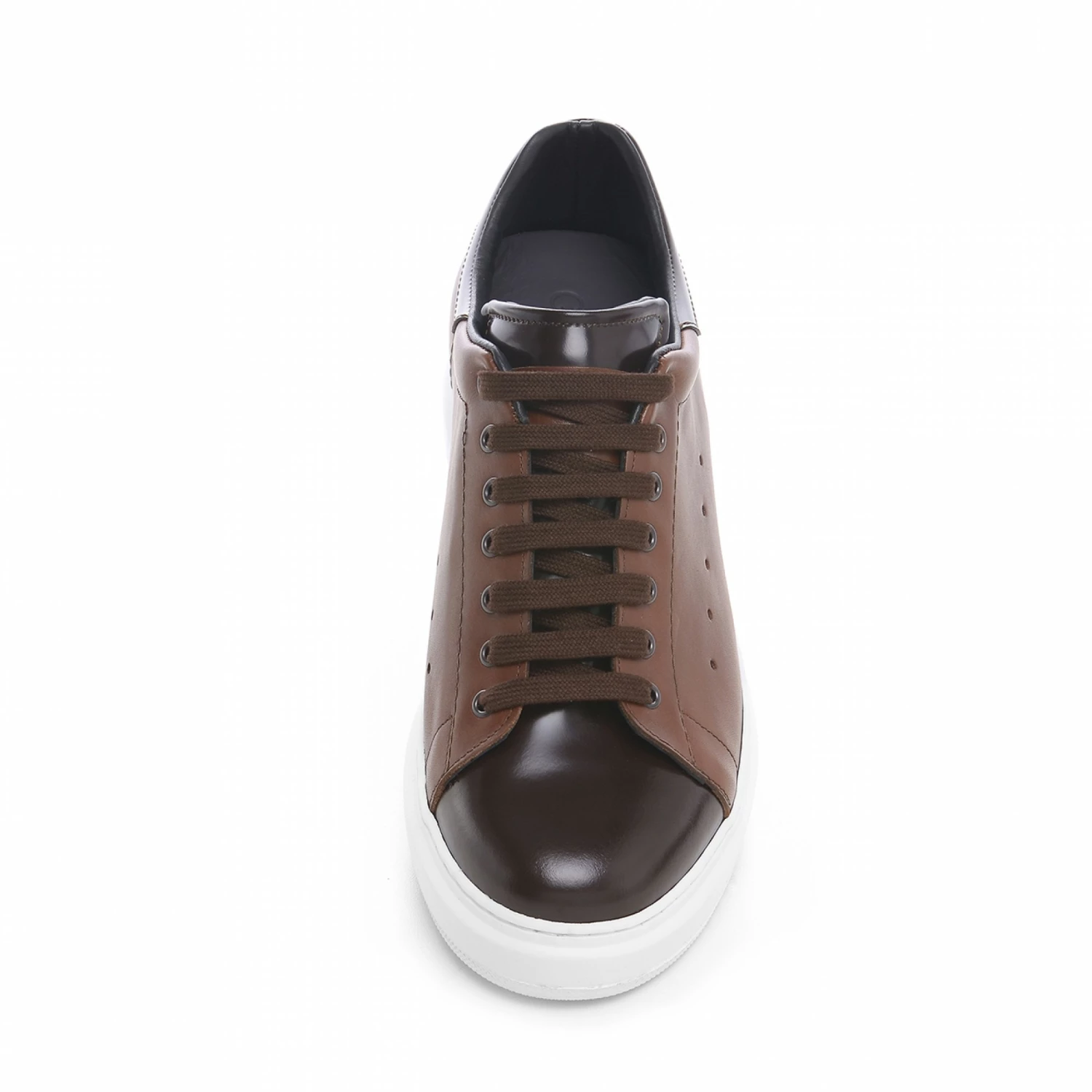 Watford - Elevator Sneakers In Full Grain Leather From 2.4 To 3.1 Inches 5 Watford - Elevator Sneakers In Full Grain Leather From 2.4 To 3.1 Inches - Image 3