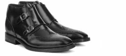 Wilmette - Elevator Ankle Boots In Brushed Leather From 2.4 To 3.1 Inches