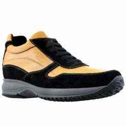 Yokohama - Elevator Sneakers In Mix Of Leathers From 2.4 To 4 Inches