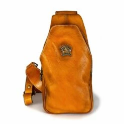 San Quirico D'Orcia -backpack In Vegetable-tanned Leather